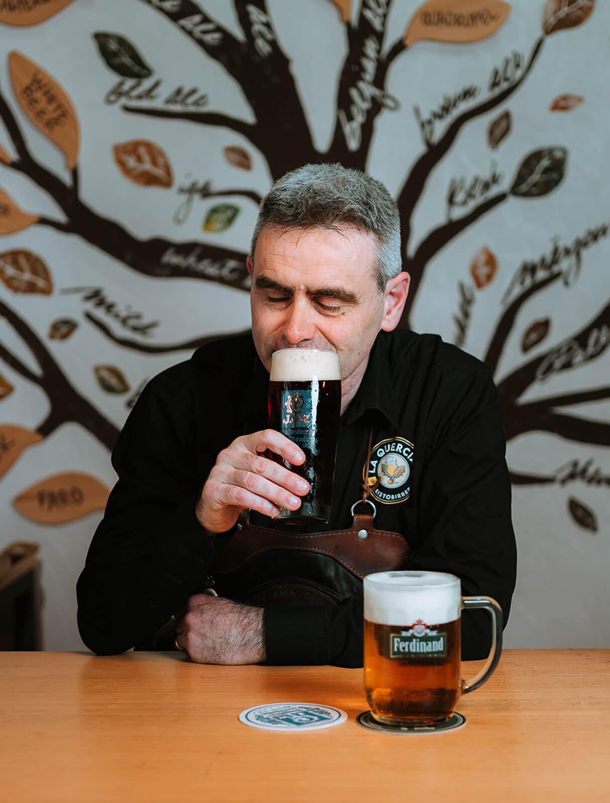 Pulcherio Scutti, Beer Sommelier